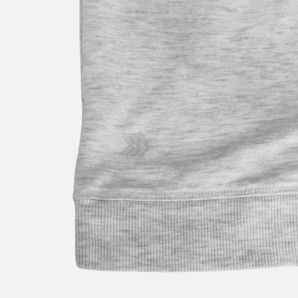 All in motion girls XL Gray Long Sleeve Top Thumbholes Pocket - Picture 11 of 11